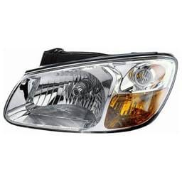 Headlight Assembly Left Driver Side Compatible With 2007-2009 Kia Spectra Sx Sedan Spectra Ex Sedan