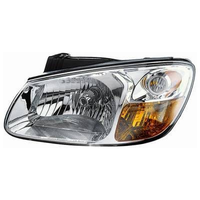 Headlight Assembly Left Driver Side Compatible With 2007-2009 Kia Spectra Sx Sedan Spectra Ex Sedan