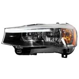Headlight Assembly Left Driver Side Compatible With 2015-2018 Bmw X3 Sport Utility X4 Sport Utility