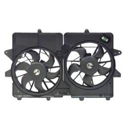 Dual Radiator And Condenser Fan Assembly Compatible With 2005-2012 Ford Mercury Mariner Hybrid Sport