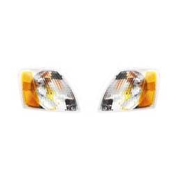 New Clear Turn Signal Light Pair Compatible With Volkswagen Passat 2001 Vw2530105 Vw2531105