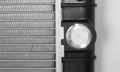New Radiator Assembly Compatible With Ford 98-03 Escort 2.0L L4 1989Cc 121 Cid Zx2 S/R Coupe thumbnail 5