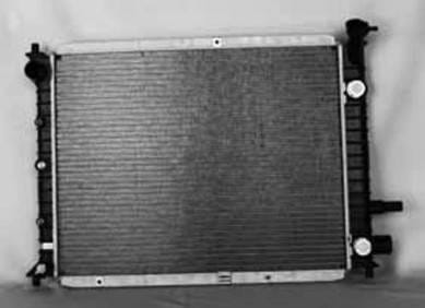 New Radiator Assembly Compatible With Ford 98-03 Escort 2.0L L4 1989Cc 121 Cid Zx2 S/R Coupe thumbnail 2