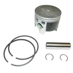 Port Side .015 Over Piston Kit With Rings Compatible With 2000-2012 Mercury Mariner V6 Dfi Optimax