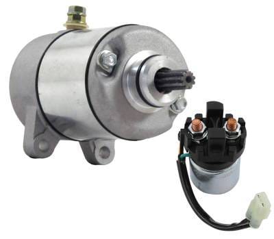 New Starter & Relay Kit Compatible With Honda Atv Trx350fm 2000-02 35850-Hf1-670 35850Hf1670 thumbnail 2