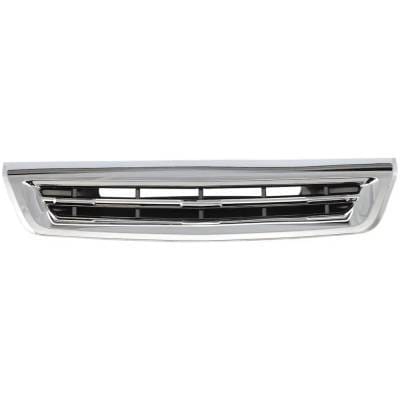 New Chrome Hood Scoop Compatible With Chevrolet Silverado 3500 Hd High Country 8 Cyl 6.6L Silverado