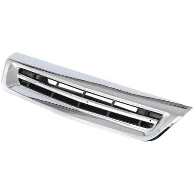 New Chrome Hood Scoop Compatible With Chevrolet Silverado 3500 Hd High Country 8 Cyl 6.6L Silverado thumbnail 3