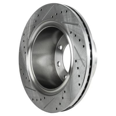 New Cross-Drilled Brake Disc Compatible With Dodge Ram Ram 2500 St 6 Cyl 6.7L Ram 3500 Slt 6 Cyl thumbnail 5