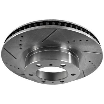 New Cross-Drilled Brake Disc Compatible With Dodge Jeep Grand Cherokee Laredo 8 Cyl 5.7L Grand thumbnail 11