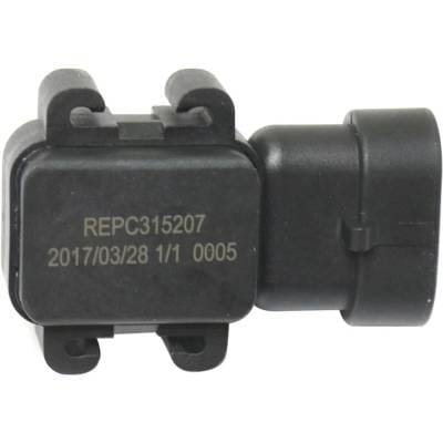 New 3-Prong Blade Map Sensor Compatible With Chevrolet Gmc C5500 Kodiak C5c044 8 Cyl 6.6L Sierra thumbnail 9