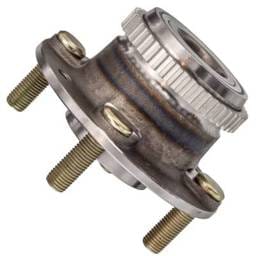 Rear Hub Bearing Assembly Compatible With 2002-2004 Kia Spectra 4-Lug Abs 512354 Bolt-On Direct Fit