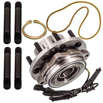 Front Hub Bearing Assembly Compatible With 2005-2010 Ford F-350 Super Duty 8-Lug Abs 515082 Bolt-On