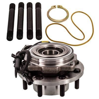 Front Hub Bearing Assembly Compatible With 2005-2010 Ford F-350 Super Duty 8-Lug Abs 515082 Bolt-On thumbnail 3