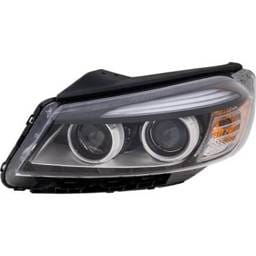 Headlight Compatible With 2016-2018 Kia Sorento 2.4L 2.0L I4 Left Driver Side Halogen Repk100190q
