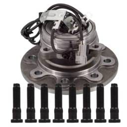 Front Hub Bearing Assembly Compatible With 1998-1999 Dodge Ram 2500 4-Lug Abs 515035 Bolt-On Direct