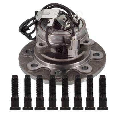 Front Hub Bearing Assembly Compatible With 1998-1999 Dodge Ram 2500 4-Lug Abs 515035 Bolt-On Direct