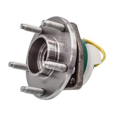 Front Hub Bearing Assembly Compatible With 2009-2013 Chevrolet Corvette 3-Lug Abs 513304 Bolt-On