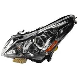 Headlight Compatible With 2010-2015 Infiniti G37 G25 Q40 3.7L V6 Vq37vhr Left Driver Side Xenon