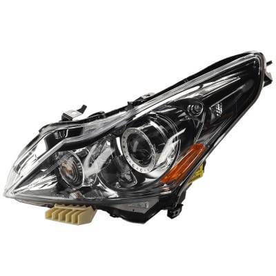 Headlight Compatible With 2010-2015 Infiniti G37 G25 Q40 3.7L V6 Vq37vhr Left Driver Side Xenon