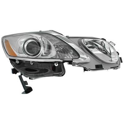 Headlight Compatible With 2007-2011 Lexus Gs430 Gs350 Gs460 3.0L 3.5L V6 Right Passenger Side Xenon