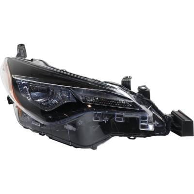 Headlight Compatible With 2017-2019 Toyota Corolla 1.8L I4 Right Passenger Side Led Rt10010017q