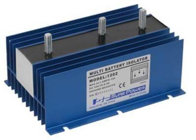 New 130 Amp 1 Input 2 Battery Isolator Compatible With Sure Power 1202 22-16 1202B 1202L 1202Dl thumbnail 3