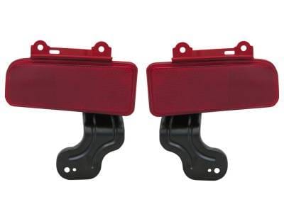 New Pair Of Reflectors Compatible With Honda Crv 2015 Ho1185108 33555-T1w-A01 33555T1wa01 thumbnail 2