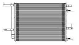 New A/C Condenser Compatible With 2013-2020 Ford Fusion Lincoln Mkz 2.5L 3.7L L4 V6 Fo3030243 Dg9z
