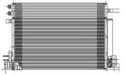 New A/C Condenser Compatible With 2013-2023 Cadillac Ats Cadillac Cts Chevrolet Camaro 2.0L 3.6L
