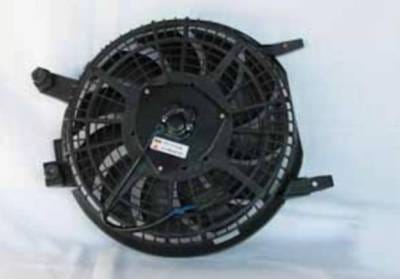 New Ac Condenser Fan Assembly Compatible With 1993-1997 Geo Prizm 94854252 94856278 Fa70085