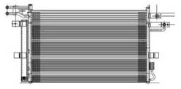 New A/C Condenser Compatible With 2013-2019 Ford Flex Ford Taurus Lincoln Mks Lincoln Mkt 3.5L 3.7L