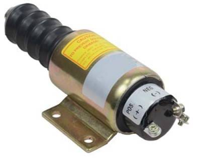New Fuel Shut-Off Solenoid Compatible With Cummins Engines 2001-12E2u1b1s1 Sa5174-12 thumbnail 3