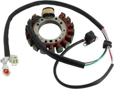Stator Coil Compatible With Yamaha Big Bear 350 2Wd 4Wd Yfm350u Yfm350fw Warrior 350 Yfm350x Kodiak thumbnail 3