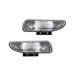 New Pair Of Fog Light Lens Compatible With Ford Mustang Gts 1995 F4zz15l203a F4zz15l203b F4zz 15L203