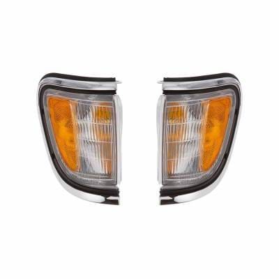 New Pair Of Side Marker Lights Compatible With Toyota Tacoma 1995-97 81610-04040 8162004040