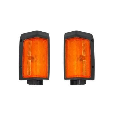 New Side Marker Light Pair Compatible With Nissan D21 1986 1987 B6180-01G00 B618501g00 B618001g00