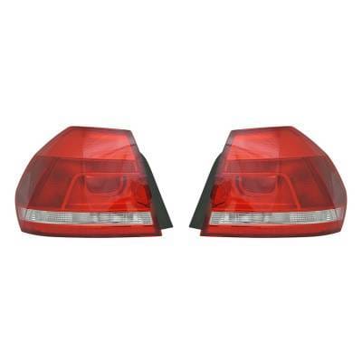 New Left And Right Outer Tail Lights Compatible With Volkswagen Passat 2012-2015 Vw2805108 Vw2804108