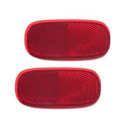 New Set Of 2 Reflector Lights Compatible With Toyota Rav4 2003-2005 81910-42010 8191042010 To2866101