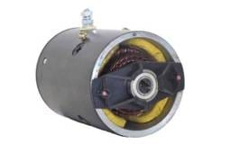 New 24V Ccw Starter Motor Compatible With Monarch Hydraulics Pump Single Post Slotted Shaft