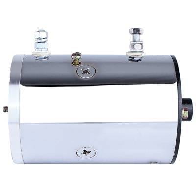 Chrome Dc Motor Compatible With Fenner Stone Spx Hydraulic Pump 12 Volt Clockwise 9 Spline 4 Field thumbnail 11