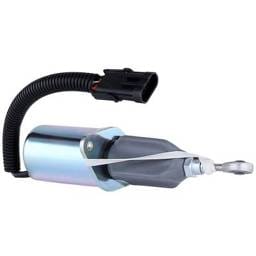 New 12 Volt Shut Down Solenoid Compatible With Cummins 4B 6B 6C Syncro Start By Part Numbers