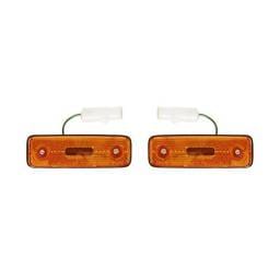 New Pair Of Side Marker Lights Compatible With Toyota Supra 1986 81730-19306 8174019286 8173019306