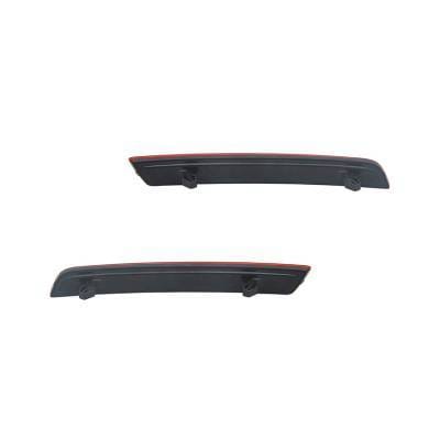 New Pair Of Reflector Lights Compatible With Chevrolet Malibu 2013 2014 By Part Numbers 20998413 thumbnail 6