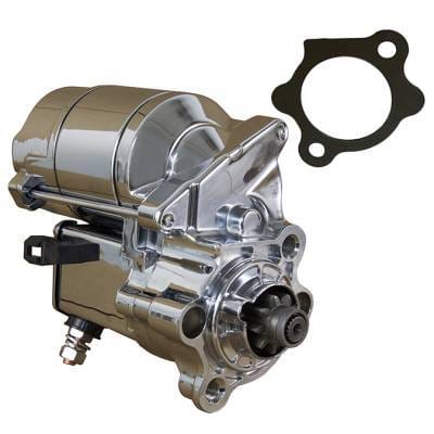 New Chrome Starter Motor Compatible With Buell S2 S3 S3t Thunderbolt S1 Lightning M2 Cyclone Blast
