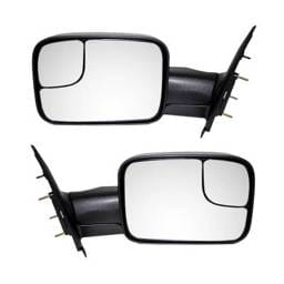 New Door Mirrors Pair Fits Dodge Ram 2500 Sport Trx4 06-07 55077493An Ch1321227