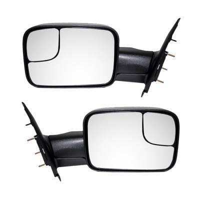 New Door Mirrors Pair Fits Dodge Ram 2500 Sport Trx4 06-07 55077493An Ch1321227