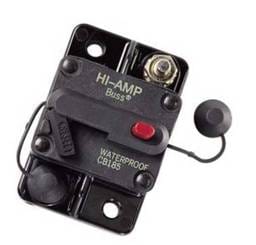 New Cooper Bussman Circuit Breaker Compatible With 6-48Vdc 100 Amp Manual Type Iii Cb185-100