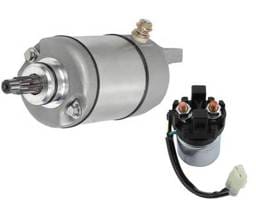 New 12V Starter And Relay Kit Compatible With Honda Atv Trx450es 1998 1999 2000 35850Hf1670