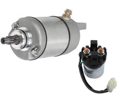 New 12V Starter And Relay Kit Compatible With Honda Atv Trx450es 1998 1999 2000 35850Hf1670