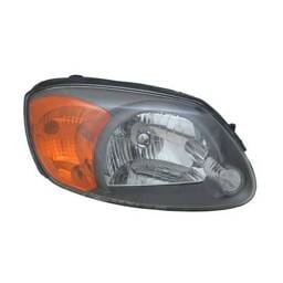 Headlight Assembly Right Passenger Side Compatible With 2003-2006 Hyundai Accent Halogen Clear Lens
